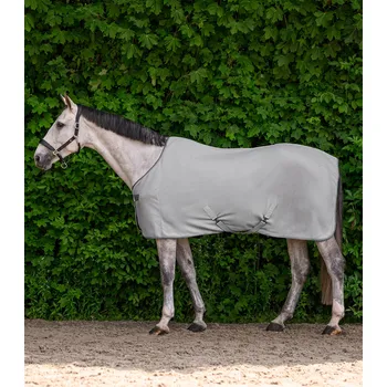 Deka pro koně Odpocovací deka Waldhausen Economic - s křížovým zapínáním, světle šedá, 165 cm