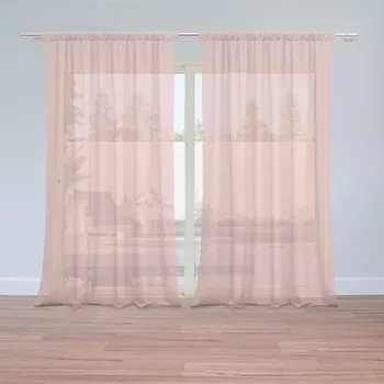 Záclona Sablio Záclony Lososová: 2ks 150x250cm