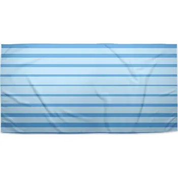 Sablio Ručník Světle modré pruhy - 30x50 cm