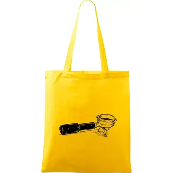 Páka kávovar - Taška bavlněná - 42 x 38 cm ( Žlutá )