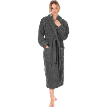 Dámský župan župan Athena dámský antracitová XL