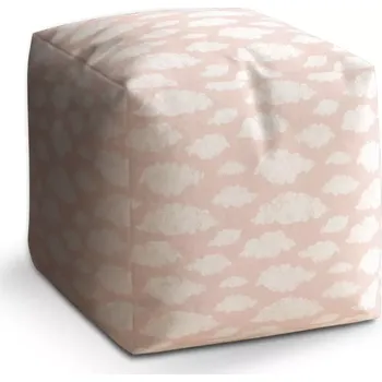 Taburet Sablio Taburet Cube Oblaky: 40x40x40 cm