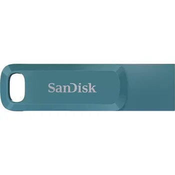 USB flash disk SanDisk Flash Disk 128GB Ultra Dual Drive Go, USB-C 3.2, Modrá