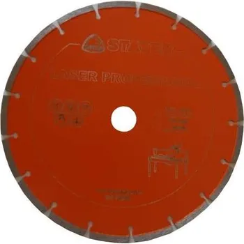 Řezný kotouč Kotouč diamantový segmentový, Ø 250 x 25,4 x 7 mm, LASER PROFESIONAL, STAYER