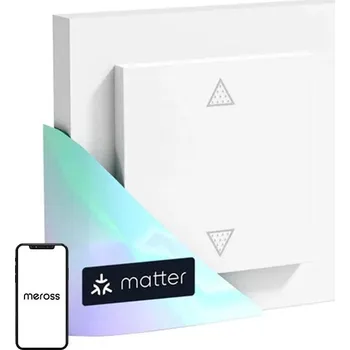 vypínač Meross MRS105MA-EU WiFi inteligentní roletový spínač (Matter)