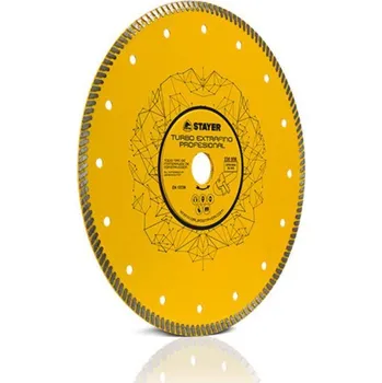 Řezný kotouč Kotouč diamantový, Ø 230 x 22,2 x 7 mm, H7, TURBO EXTRAFINO PRO, STAYER