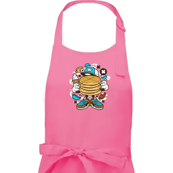 Kuchyňská zástěra Waflák - Dámská zástěra na vaření - Univerzální velikost ( Růžová )