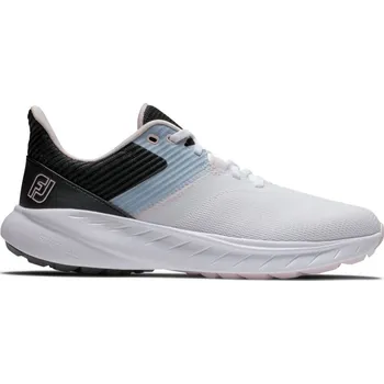 Golfová obuv FootJoy Flex, White, Black, Pink US 7.5