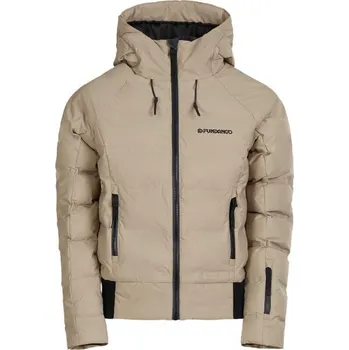 Dámská lyžařská bunda FUNDANGO ZINA PADDED JACKET XL Béžová, Černá