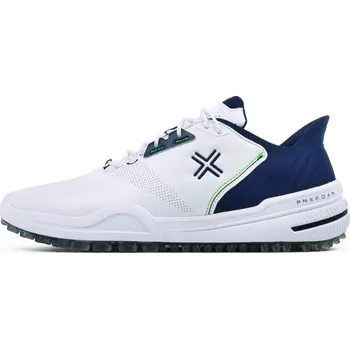 Golfová obuv Payntr X 005 F, White, Navy, pánské golfové boty US 12