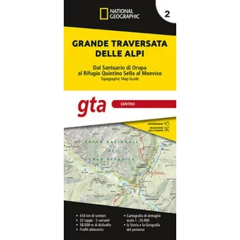 Grande traversata delle Alpi 1:25.000 (Brožovaná)