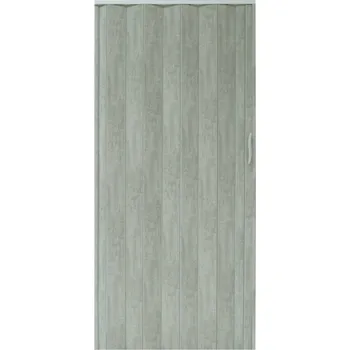 Interiérové dveře Skládací dveře 001P 61 imitace betonu 80 cm