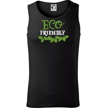 Eco friendly - lístečky - Tílko pánské Core - 2XL ( Černá )