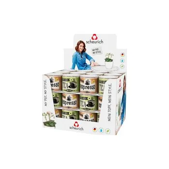 Obal na květináč Obal 778 Mix Espresso / Tea mat 09 / 36 ks v boxu/