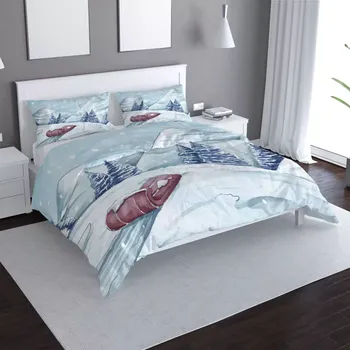 Povlečení Sablio Povlečení Pohádková zima - 140x220 / 90x70