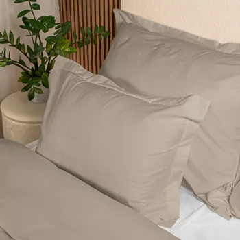 Bavlněný povlak na polštář 50x70 mocha mousse