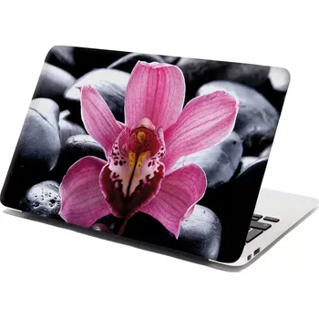samolepka Sablio Samolepka na notebook Růžová orchidea - 29x20 cm