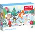 Puzzle Dodo Toys Čarovné zimní bruslení 60 dílků
