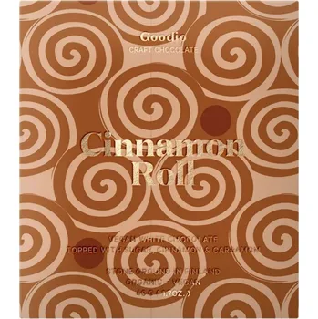Čokoláda Goodio Bio bílá čokoláda Cinnamon Roll / bean-to-bar