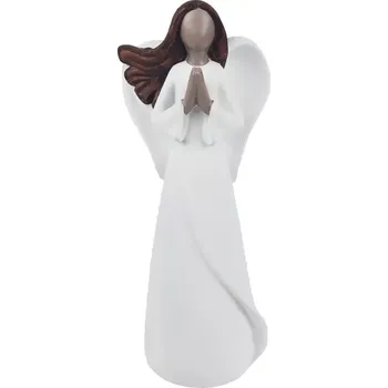 Soška bílého andělíčka