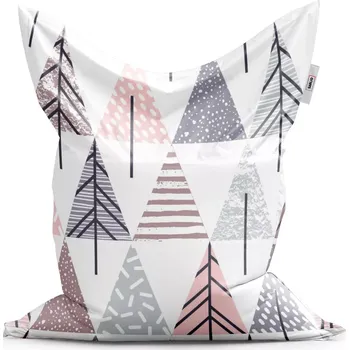 Sedací pytel Sablio Sedací vak Classic Barevné stromky - 150x100 cm