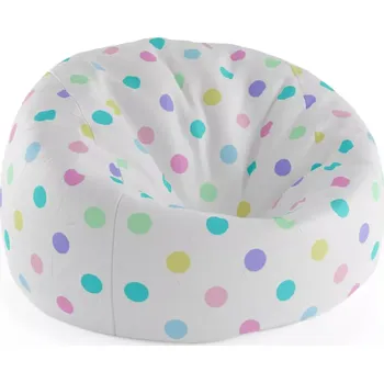 Sedací pytel Sablio Sedací vak Cocoon Puntík vedle puntíku - 75 x 45 x 35 cm