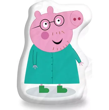 Polštář Sablio 3D polštář Prasátko Peppa: Tatínek