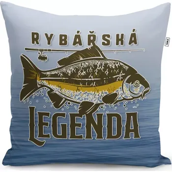 Polštář Sablio Polštář Rybářská legenda: 40x40 cm