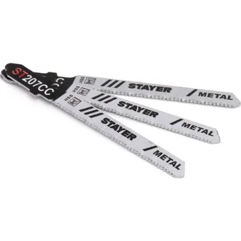 Pokosová pila Set plátů pilových 3 ks HSS metal, STAYER