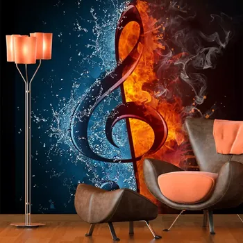 Tapeta Sablio Tapeta Ohnivý klíč - 336x220 cm