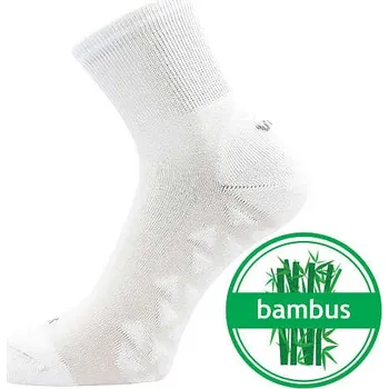 VOXX Ponožky sportovní bambusové BENGAM s masážním chodidlem BÍLÉ 43-46 119083
