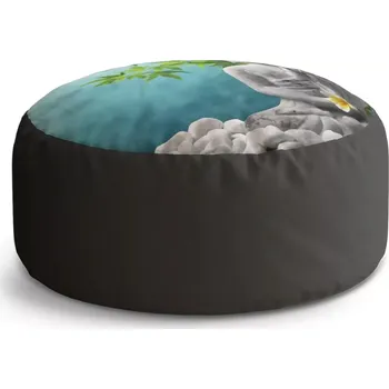 Taburet Sablio Taburet Circle Buddha: 38x48 cm