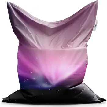 Sedací pytel Sablio Sedací vak Classic Fialová záře - 150x100 cm