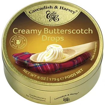 Cukrovinka Cavendish Harvey Butterscotch Drops 200 g