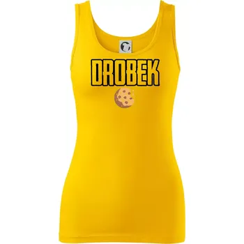 Dámské tričko Drobek - sušenka - Dámské tílko - L ( Žlutá )