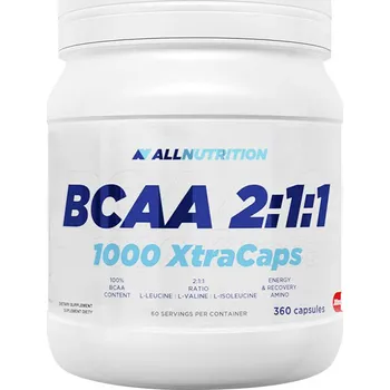Aminokyselina ALLNUTRITION BCAA 2:1:1 1000 XtraCaps 360 kapslí