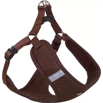 Pro psa Nobby hrudní postroj MESH REFLECT hnědá M