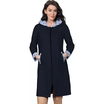 Dámský župan DÁMSKÝ ŽUPAN 392 S/25 NOVÝ NAVY BLUE M
