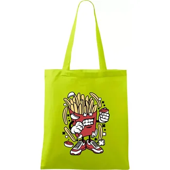 Hranolák - Taška bavlněná - 42 x 38 cm ( Limetková )