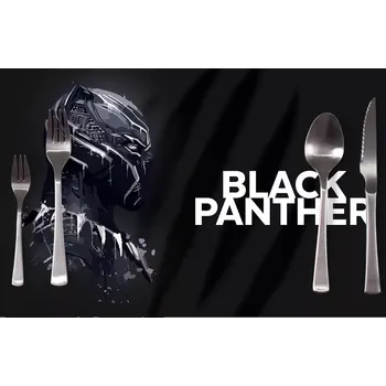 prostírání Sablio Prostírání BLACK PANTHER Scrape: 40x30cm