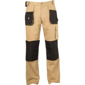 Pracovní oblečení Kalhoty montérkové, béžové, 2XL, LAHTI PRO