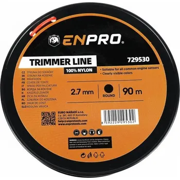 Struna do sekačky Struna do sekačky, 2,7 mm x 90 m, kruh, ENPRO