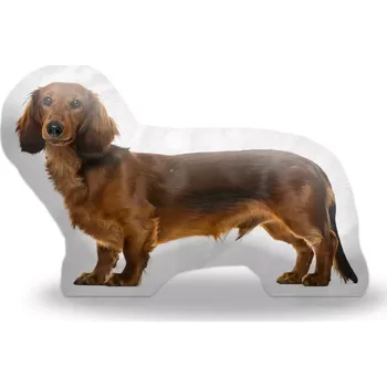 Polštář Sablio 3D polštář ve tvaru Jezevčík 2