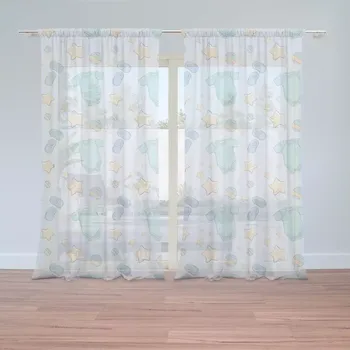 Záclona Sablio Záclony Dětské oblečky: 2ks 150x250cm