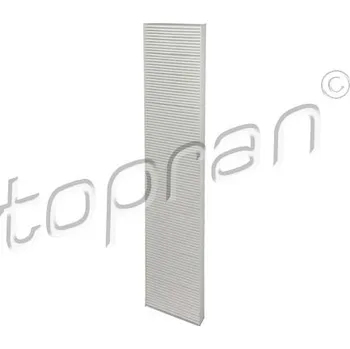 Kabinový filtr Filtr vzduchu v interiéru TOPRAN 104 121