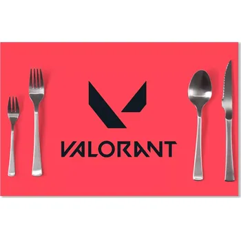 prostírání Sablio Prostírání VALORANT Red: 40x30cm