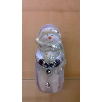 Vánoční dekorace Soška sněhuláka (Zimní dekorace)