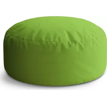 Taburet Sablio Taburet Circle Jablečná zelená: 38x48 cm