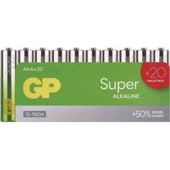 Článková baterie EMOS Baterie GP SUPER AAA LR03, fólie