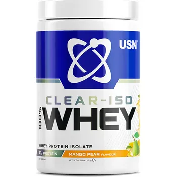 Protein USN Clear-Iso Whey 250 g mango pear
